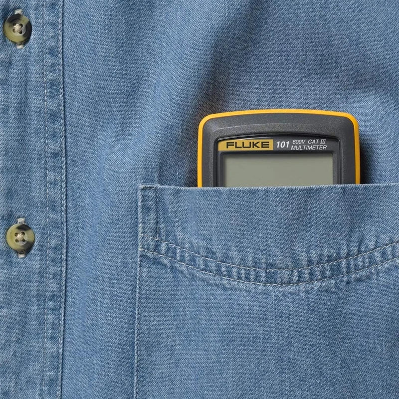 Genuine Fluke 101/101+/101 Kit Digital Multimeter Auto Range CAT III
