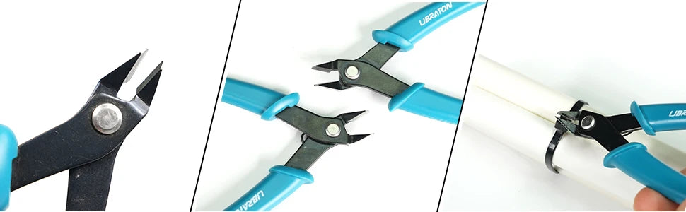 LIBRATON Micro Wire Cutter Precision Electronics Flush Cutter and