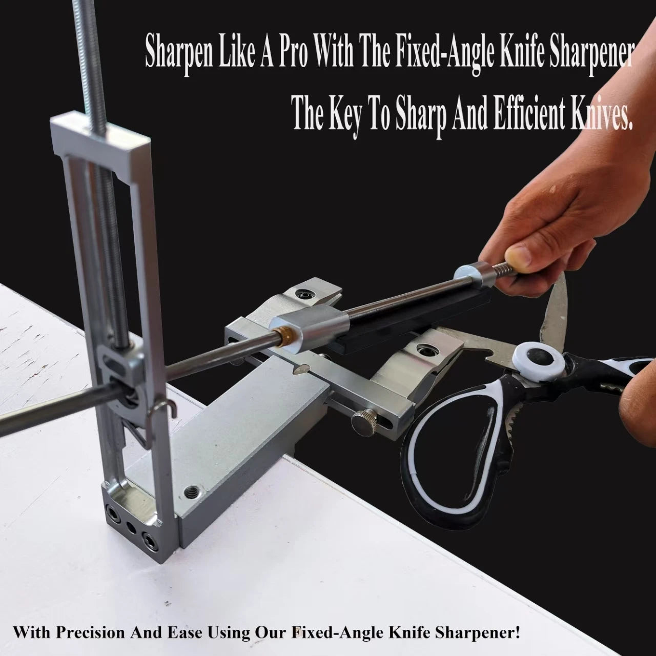 S09 New Design Professional Fixed Angle Apex Knife Sharpener Kitchen