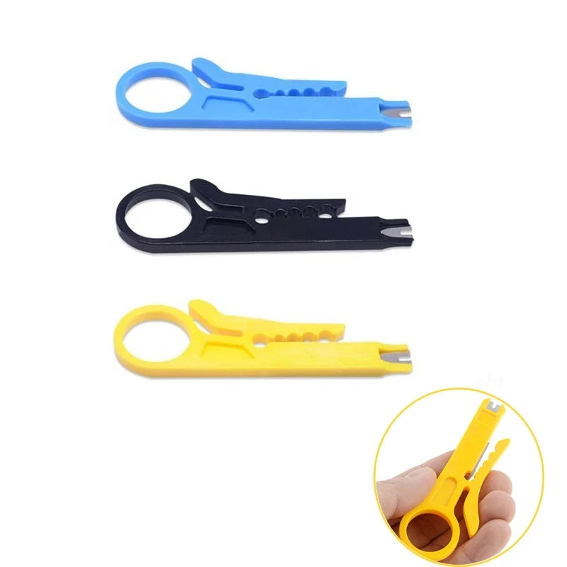 Wire Stripper Knife Crimper Pliers Crimping Tool Cable Stripping Wire