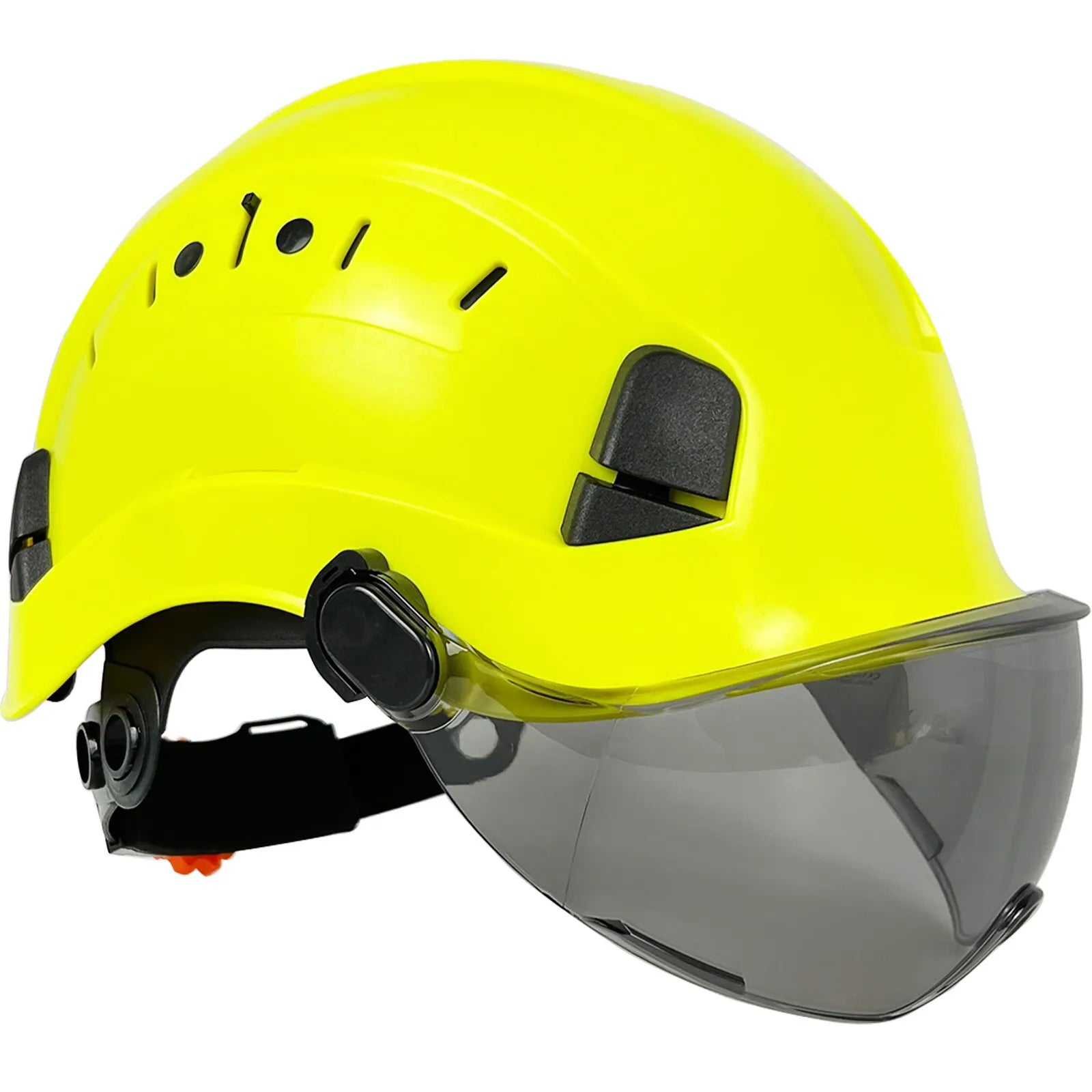 Construction Safety Helmet with Goggles & Visor – CE ANSI ABS Hard Hat