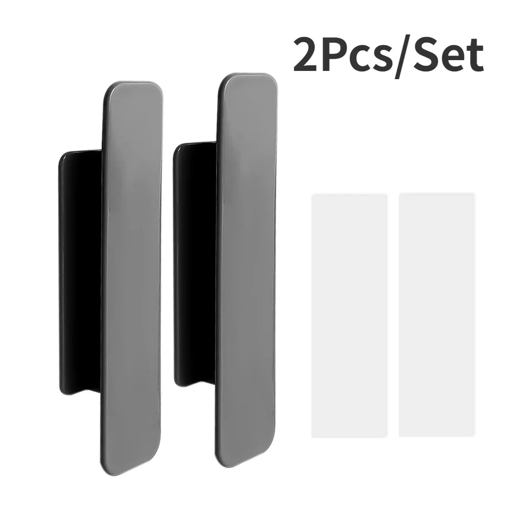 4/2PCS Window Cabinet Drawer Handles Self-adhesive Door Wardrobe Ha