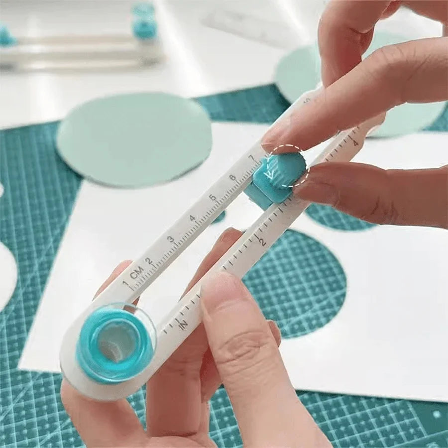 360° Adjustable Circle Cutter - Precision Scrapbooking Tool