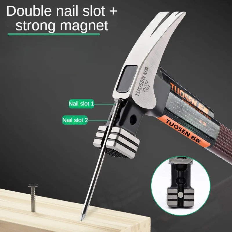 Multifunction Claw Hammer Woodworking Tools Magnetic Hammer