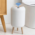 Automatic Trash Can with Lid,  Small Plastic Smart Trash Can, Motio...