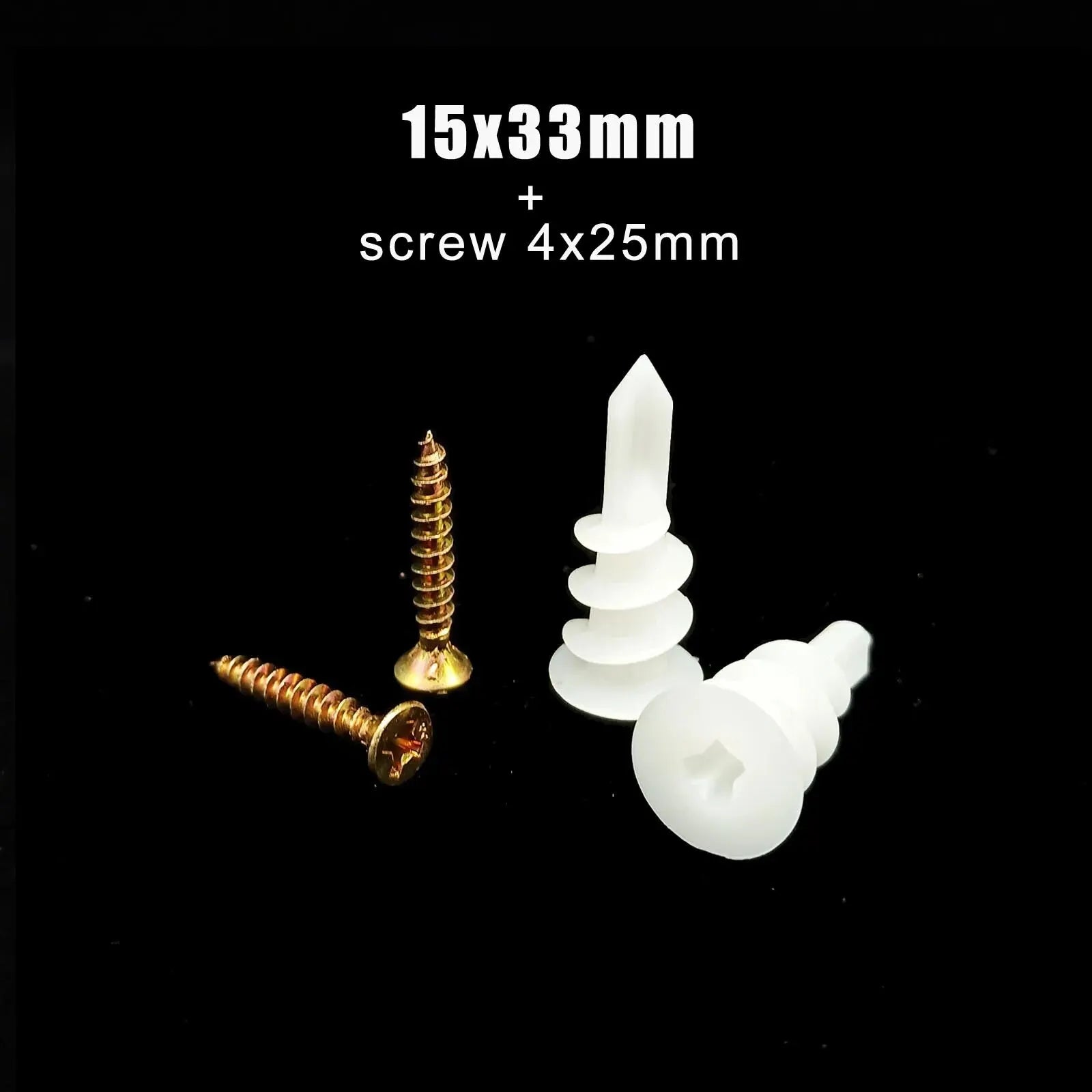 10sets Self Drilling Drywall Anchor with Tapping Screw for