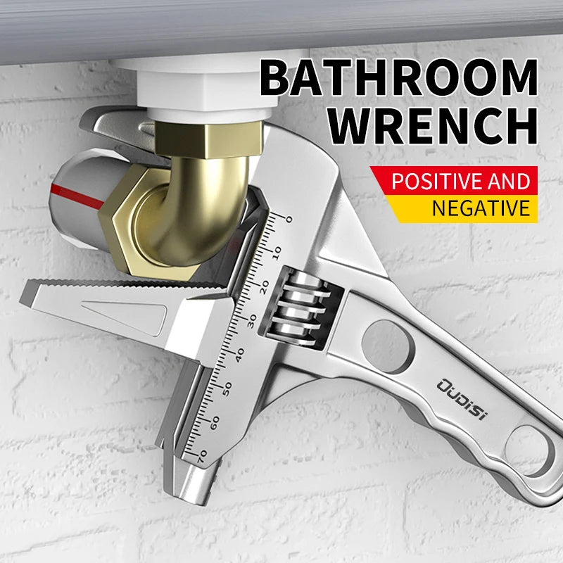 OUDISI multifunctional wrench manual tool bathroom wrench large