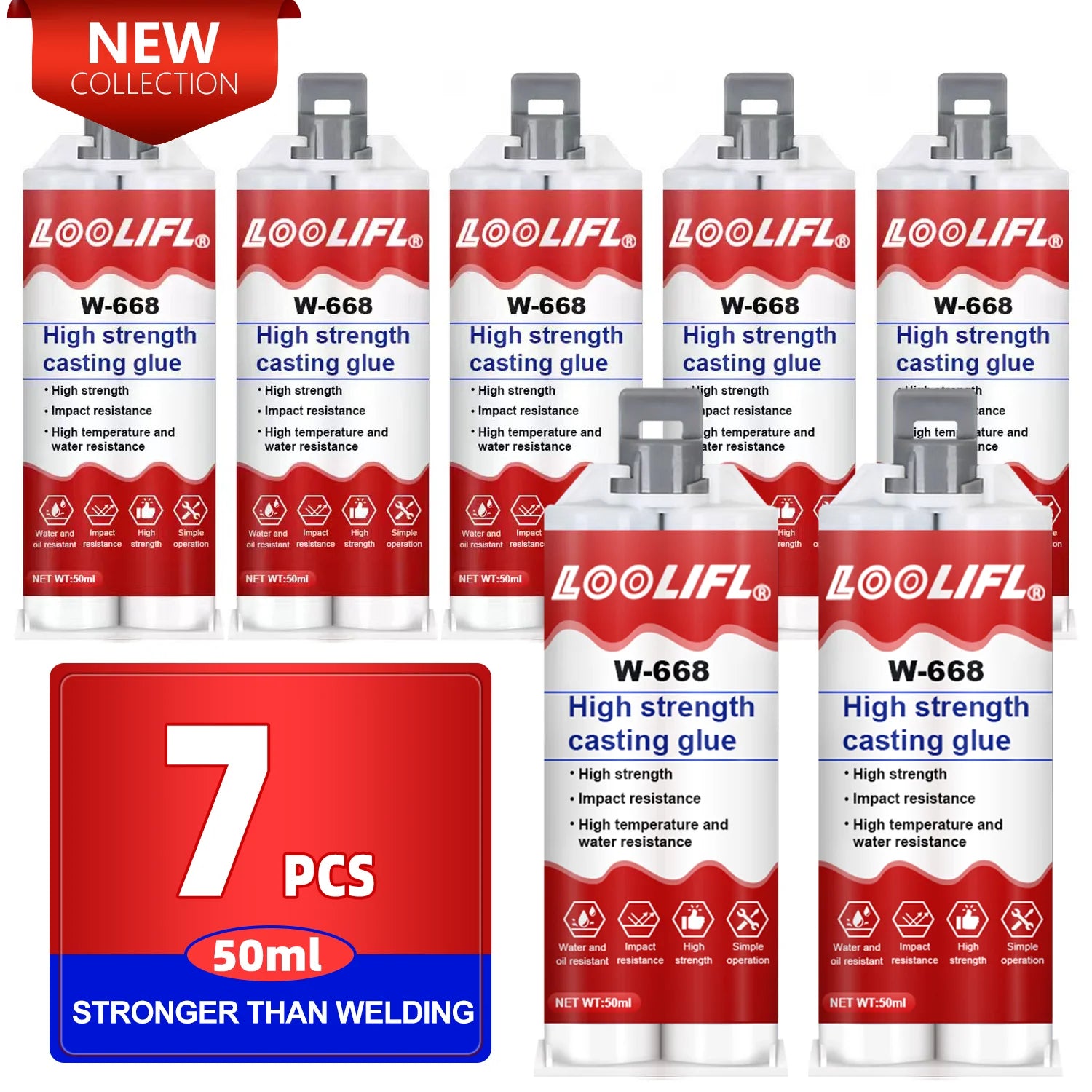 LOOLIFL High Temperature Glue for Metal Welding Strength Repair