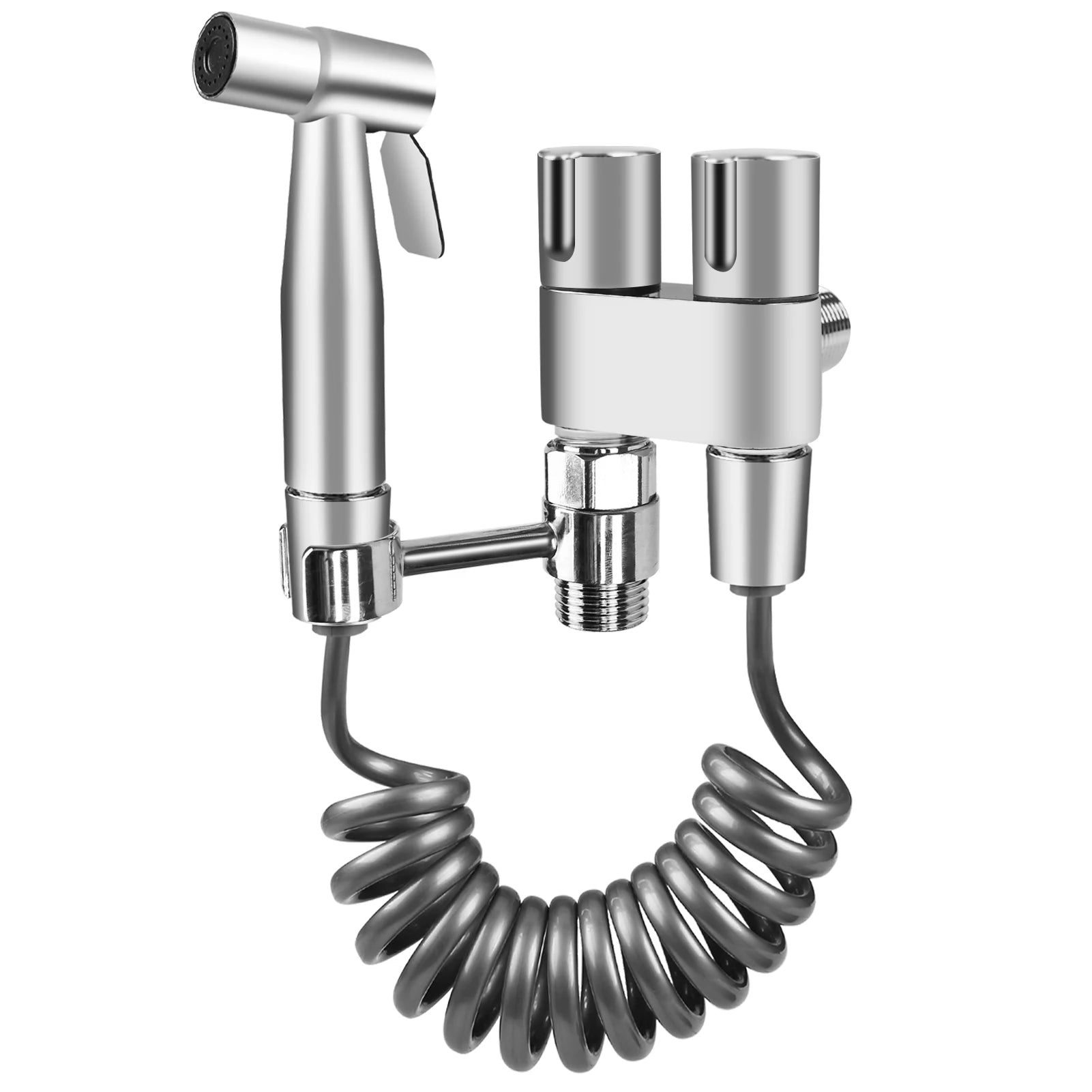 Handheld Bidet Toilet Sprayer Set – Stainless Steel Bathroom Spray Gun