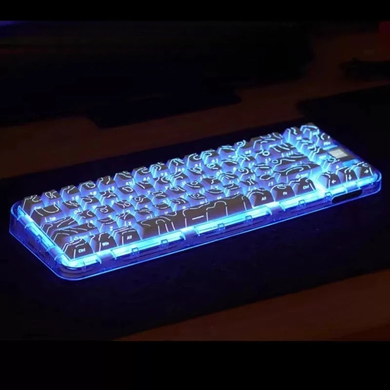 Contour 4.0 Side Engraved Keycap PBT Translucent 97 Key Gaming
