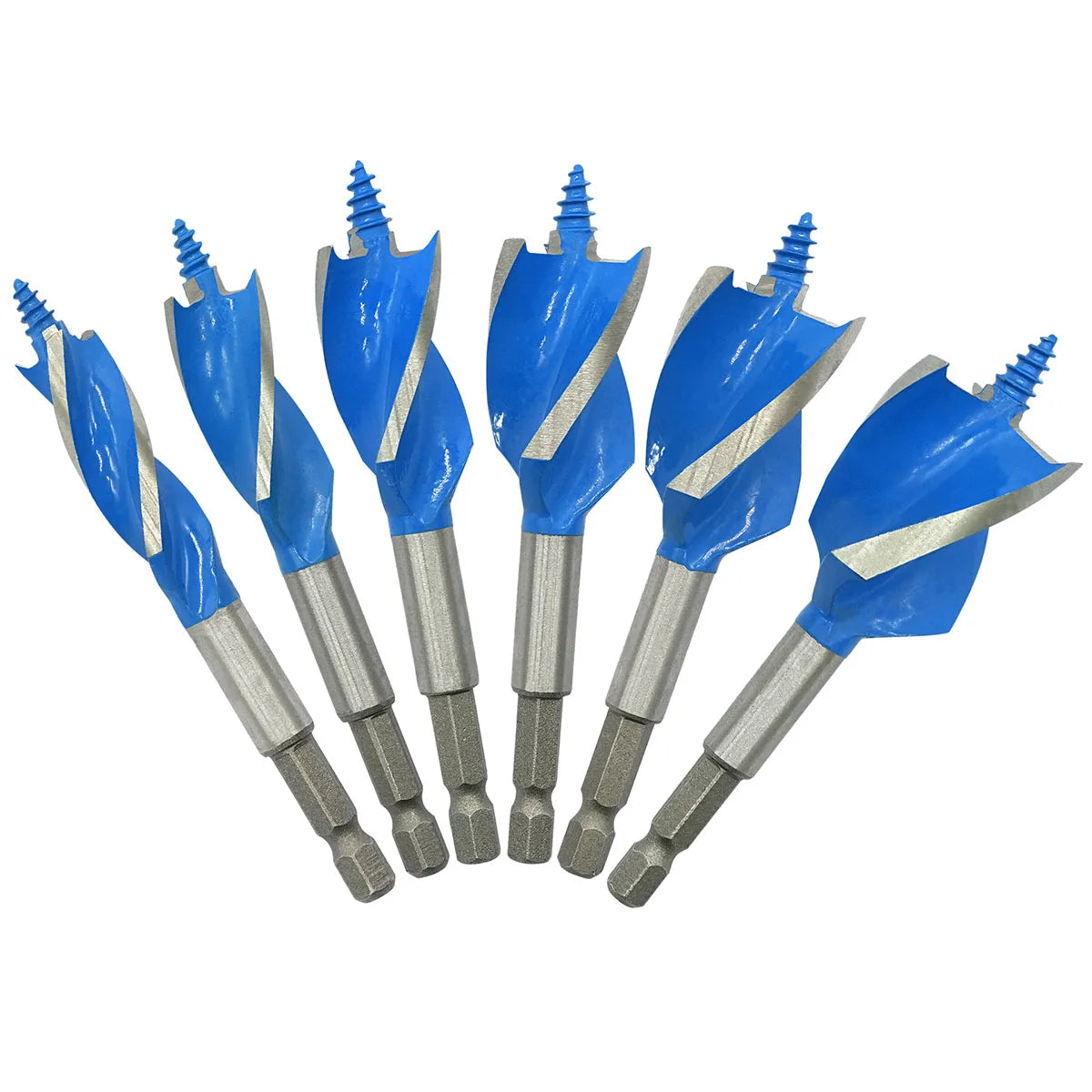 Woodworking Drilling Set,Four Slot Four Blade Drill Bit