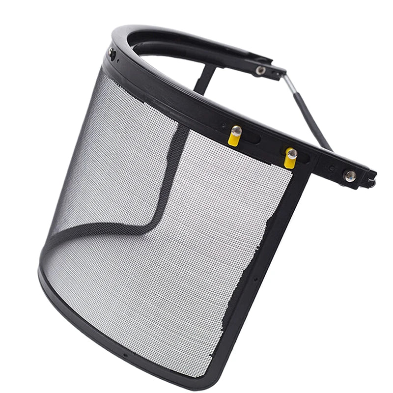 Grass Trimmer & Brushcutter Safety Helmet with Full Face Mesh Guard