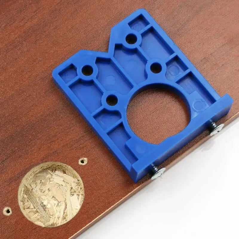 35mm Hinge Hole Drilling Guide Locator Hinge Drilling Jig Drill Bits