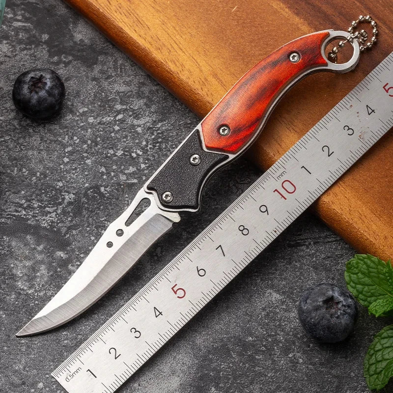 Compact Folding Knife with Durable Stainless Steel Blade