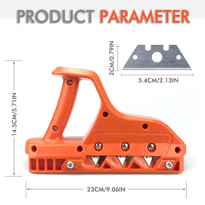 Plasterboard Quick Cutter Gypsum Board Hand Plane Drywall Edge