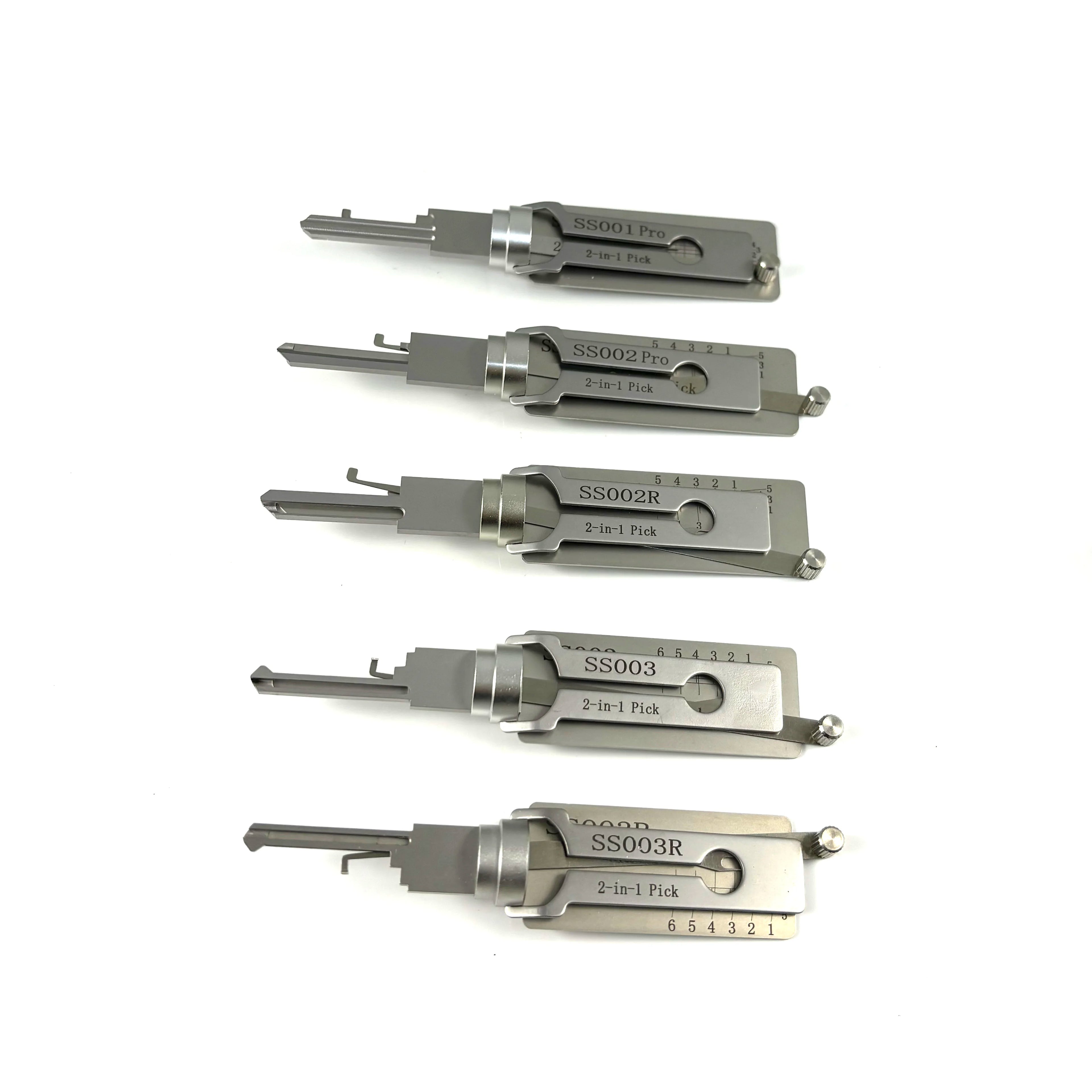 Pro Locksmith Tools for Door Locks,SS001 SS002 SS002R SS003 SS003R 2