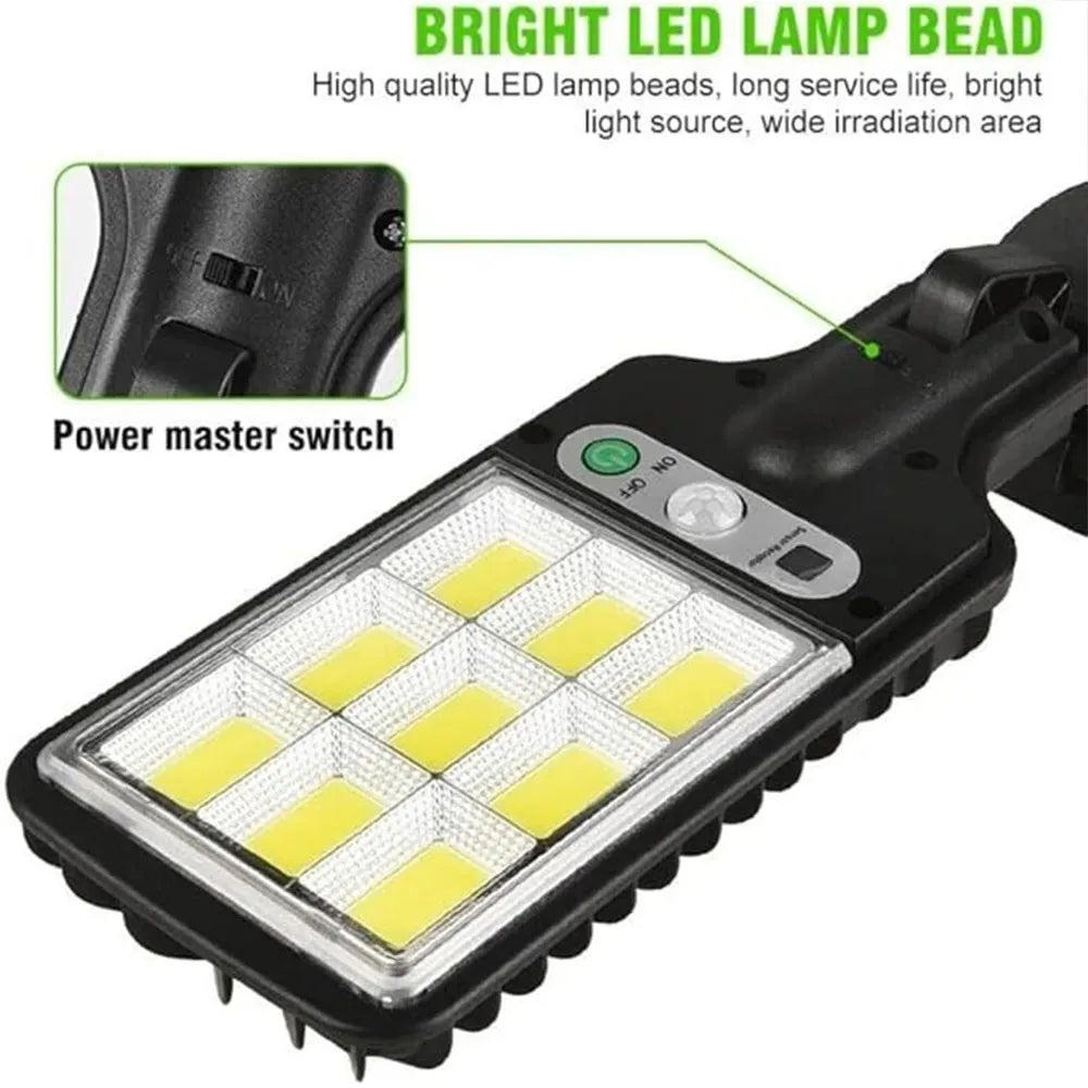 108 LED Solar Lights Outdoor With 3 Mode Waterproof Motion Sensor