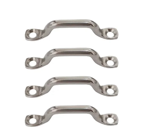 4PCS Stainless Steel Door Handles Cupboard Knob Drawer Pull Kitchen
