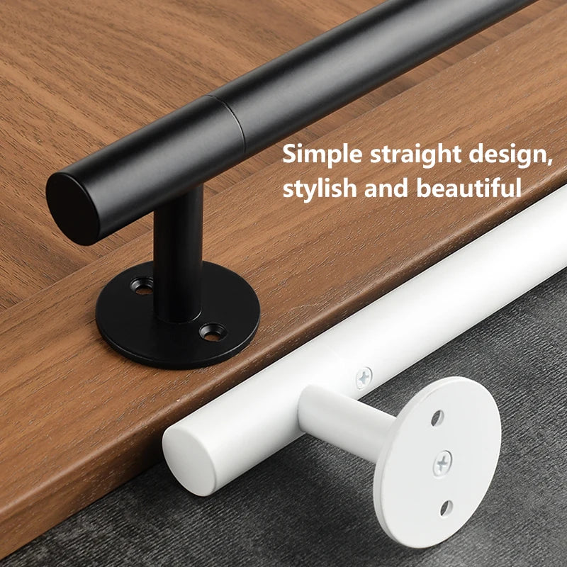 300mm Long Barn Door Handles 400mm Metal Gate Pull Handles Black