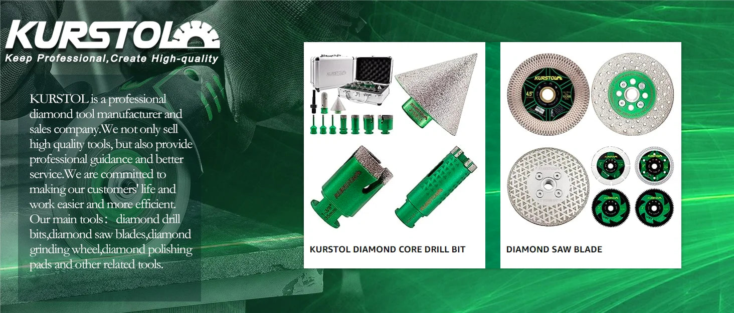 KURSTOL Grinding Milling Bits 1pc 10/20/25/35mm 5/8-11 M14 Expand