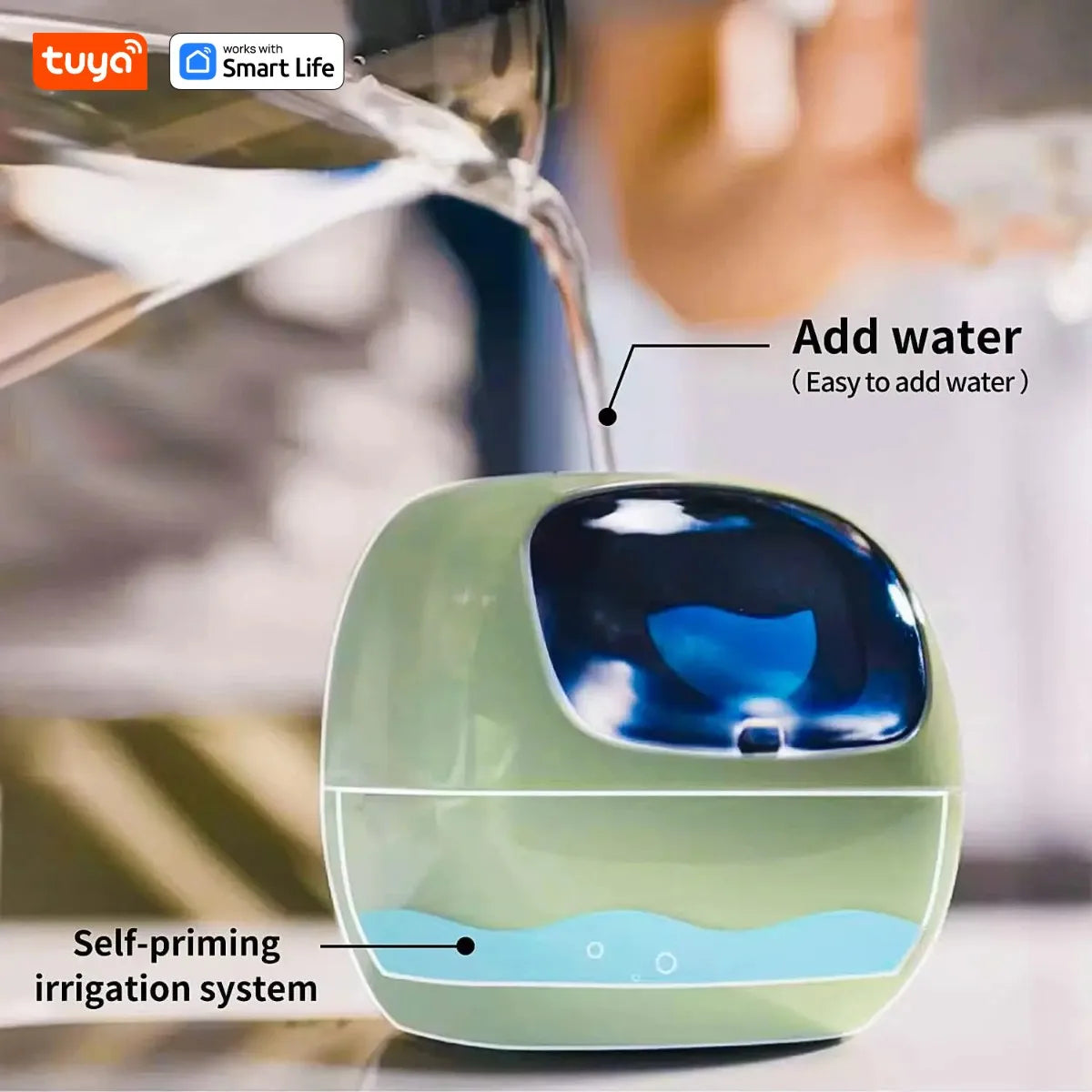 Tuya Ivy Smart Planter Gen1 – AI Sensors & 49+ Expressions