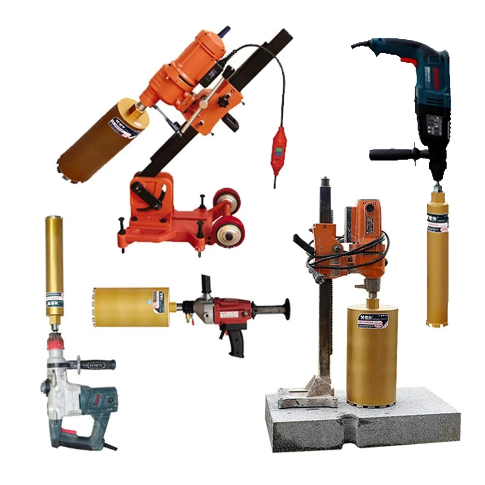 Diamond Core Drill Bit Reinforced Concrete Marble Air Conditioning