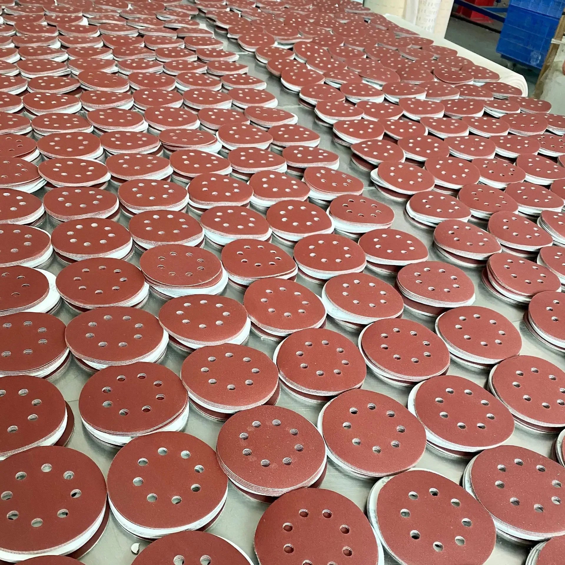 8 Hole 125mm Sandpaper Woodworking Metal Grinding Disc Abrasive
