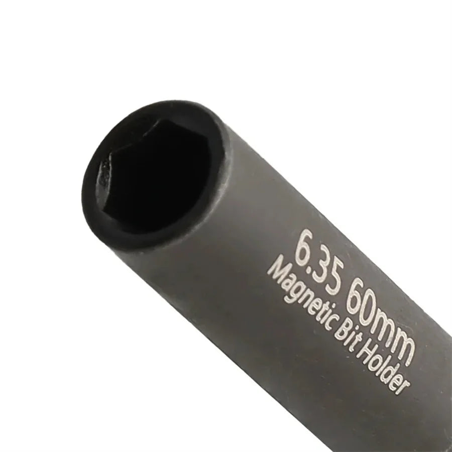 2/5 pieces magnetic extension screwdriver drill bit hexagonal shank