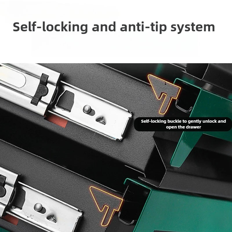 Heavy-Duty Multi-Function Auto Repair Tool Cart & Cabinet
