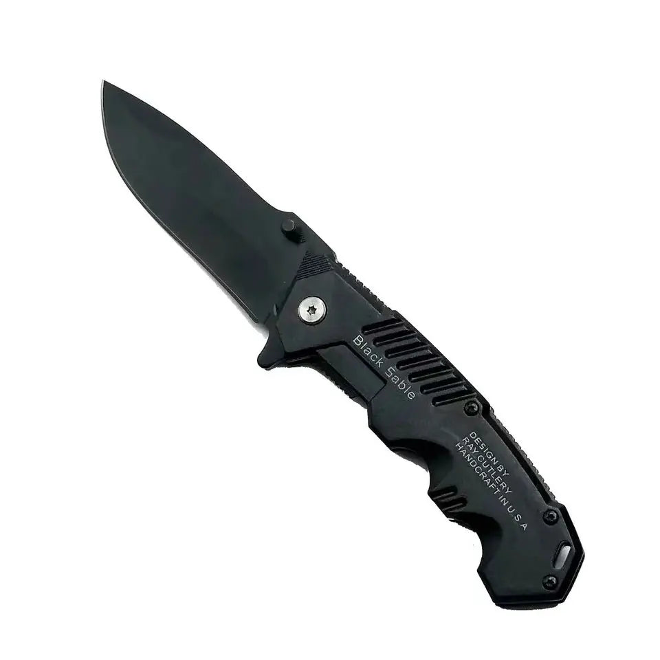 Portable Multifunctional Folding Survival Knife with Sharp Pocket