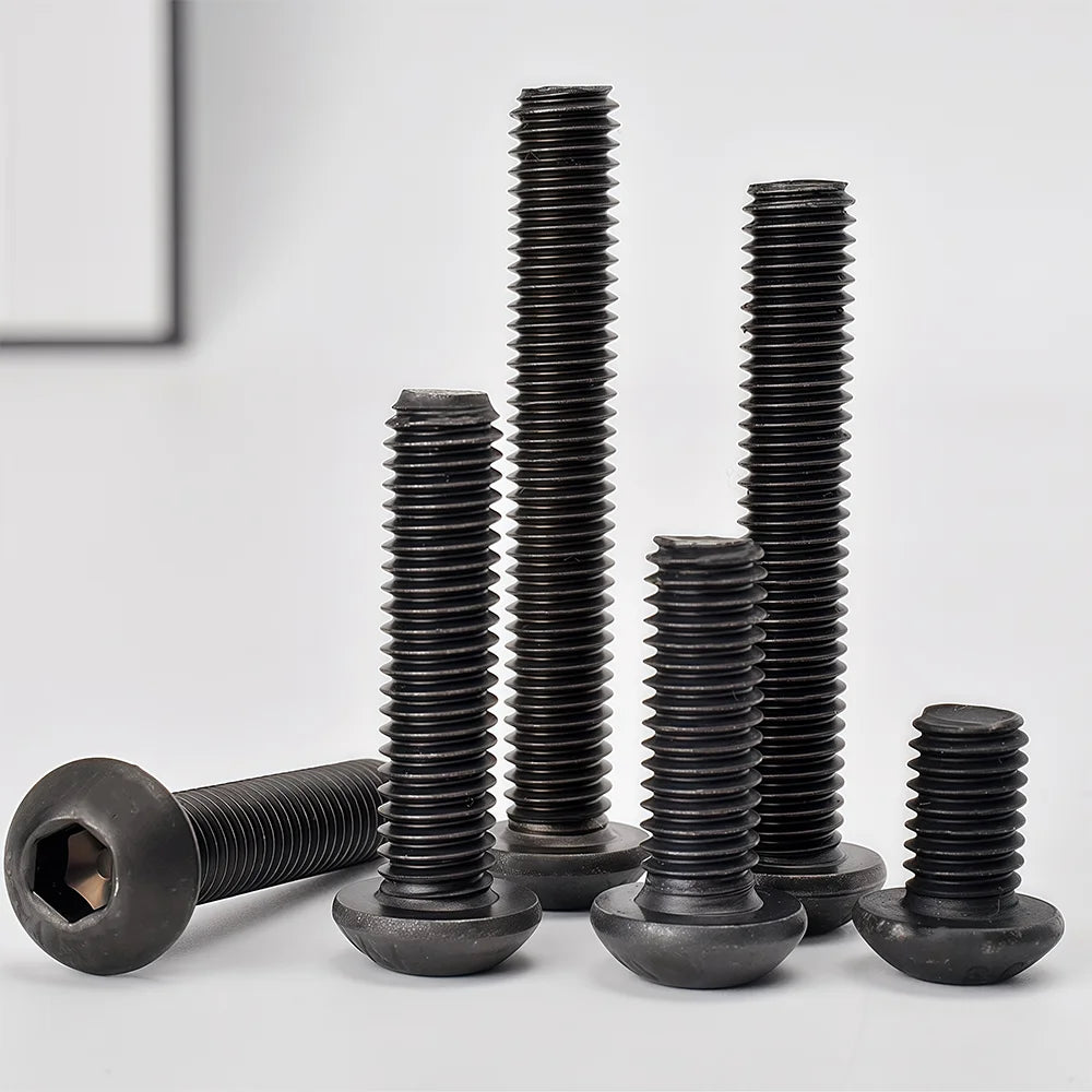 10-200pcs Hexagon Hex Socket Head screw ISO7380 M2 M2.5 M3 M4 M5 M6
