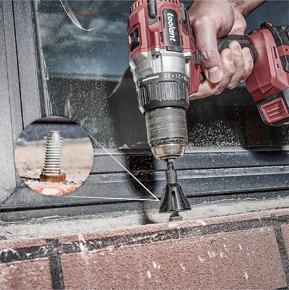 Deburring External Chamfer Tool for Metal High Speed Steel Hex Shank