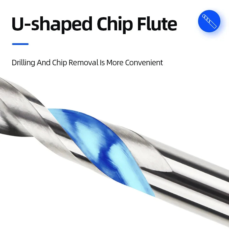Tungsten Carbide Twist Drill Whole Bit Metal Processing High Hardness
