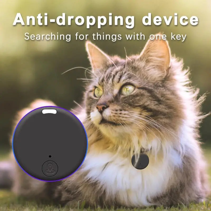 Mini GPS Locator AntiLost Alarm Wallet Keychain Smart Tag