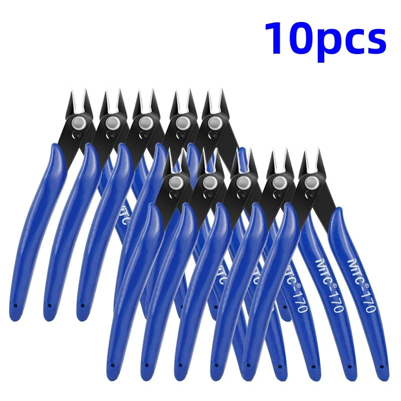 1/5/10PC 170 Wishful Clamp DIY Electronic Diagonal Pliers Side