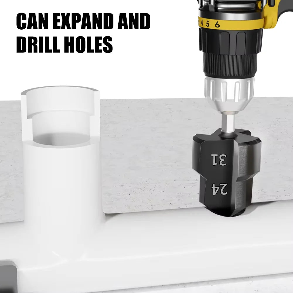 1-3Pcs PPR Lifting ,Tungsten Steel Blad Stepped Drill Bit