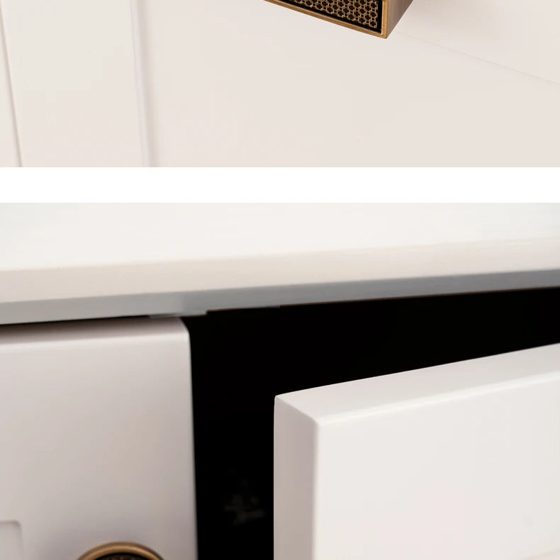Santaya Antique Brass Handle Luxury Bronze Pull Kitchen Cabinet