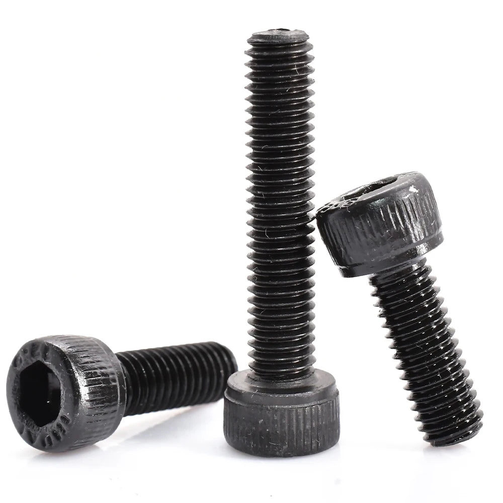 15-100PCS Carbon Steel Hexagon Socket Screws Countersunk /Round / Cup
