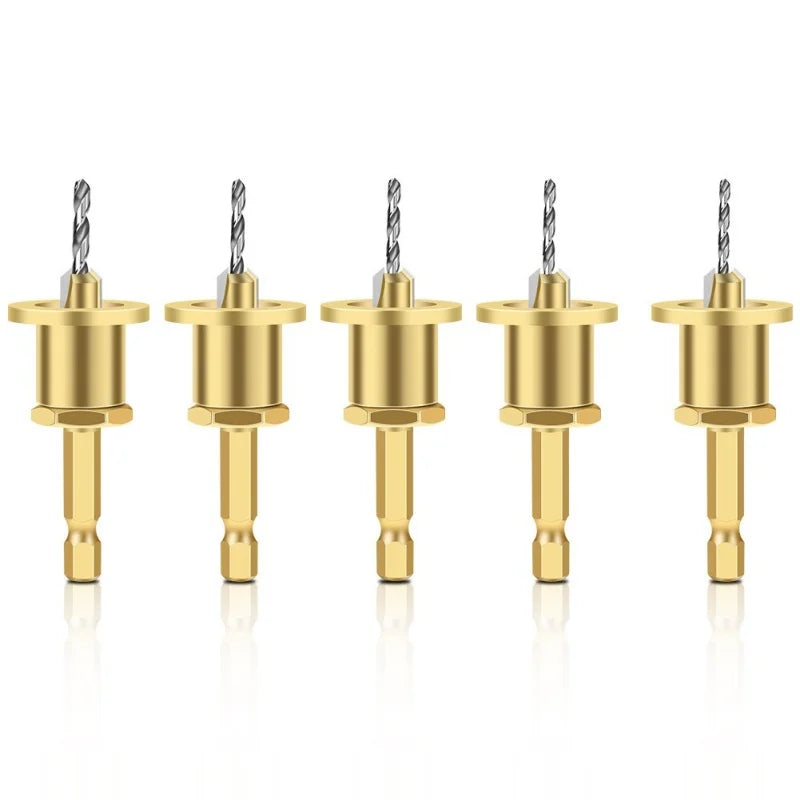 1/5Pcs CNC Adjustable Hexagonal Handle Cutter Woodworking Tools