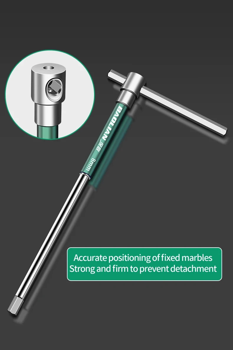 T/L 2.5/3/4/5/6/8/10mm Torx Screwdriver T Type Allen Hex Wrench