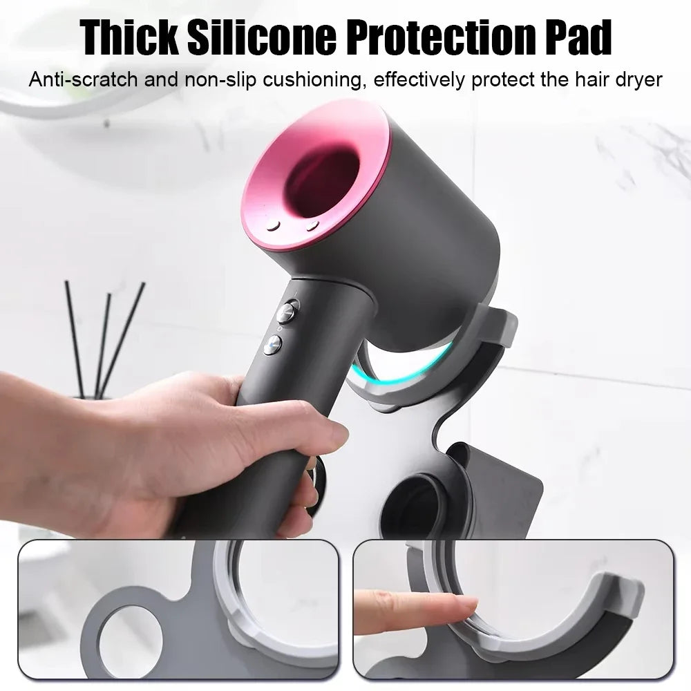 Hair Dryer Holder for Dyson Supersonic Wall-Mounted Stand