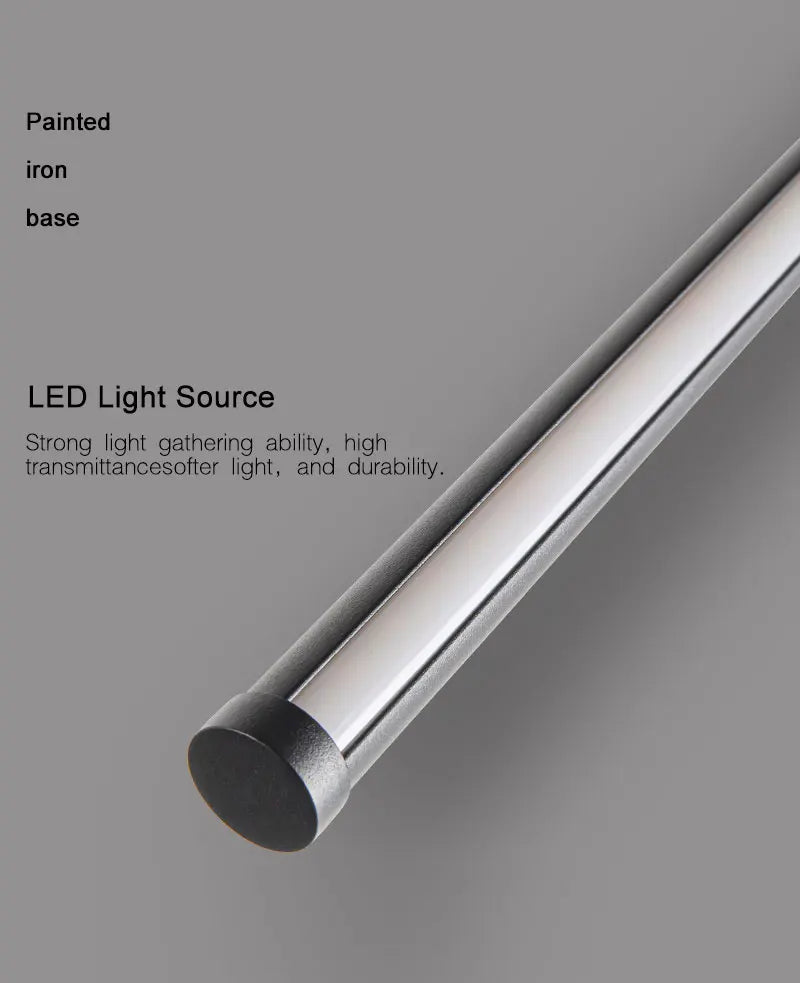 Indoor Dimmable LED Wall Lamps for Bathroom Bedroom 360° Rotatable