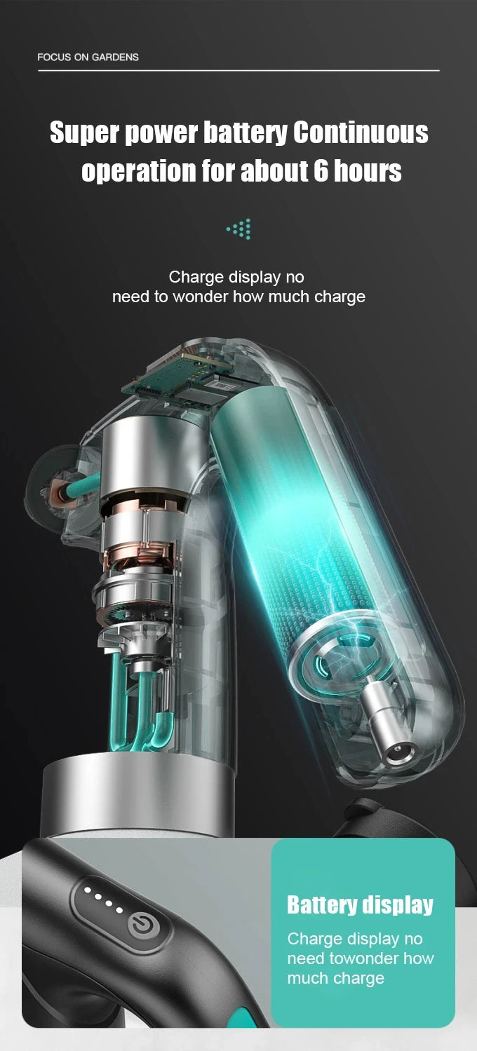 HOMEFISH 2L Electric Spray Bottle – USB Automatic Watering & Fogger