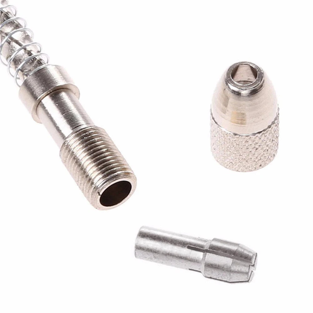 22Pcs 0.3mm-1.6mm Hand Drill Bit Set Semi-Automatic Micro Mini HSS