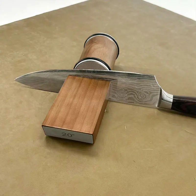 Rolling Knife Sharpener Magnetic Knife Holder Diamond Sharpening