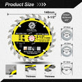 FOCSTOL TCT Carbide Wood Cutting Disc – Circular Saw Blade