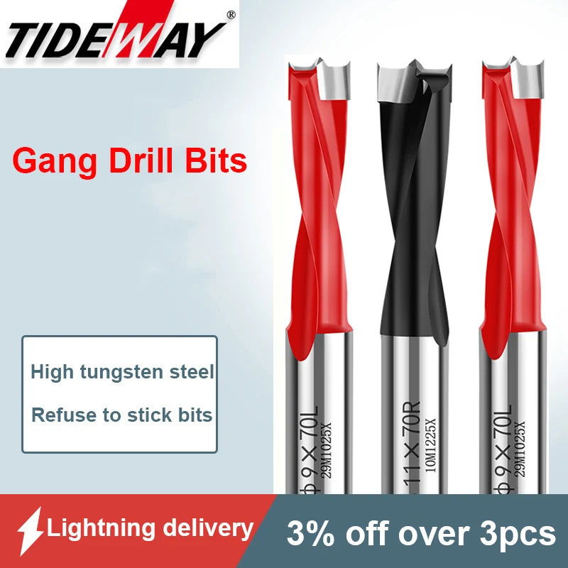 Tideway 1pc Woodworking Forstner Gang Drill Bits Alloy Hole Opener ...