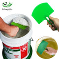 1Pc Curved Bucket Scoop Putty Knife Scraper Spackle Paint for Drywall