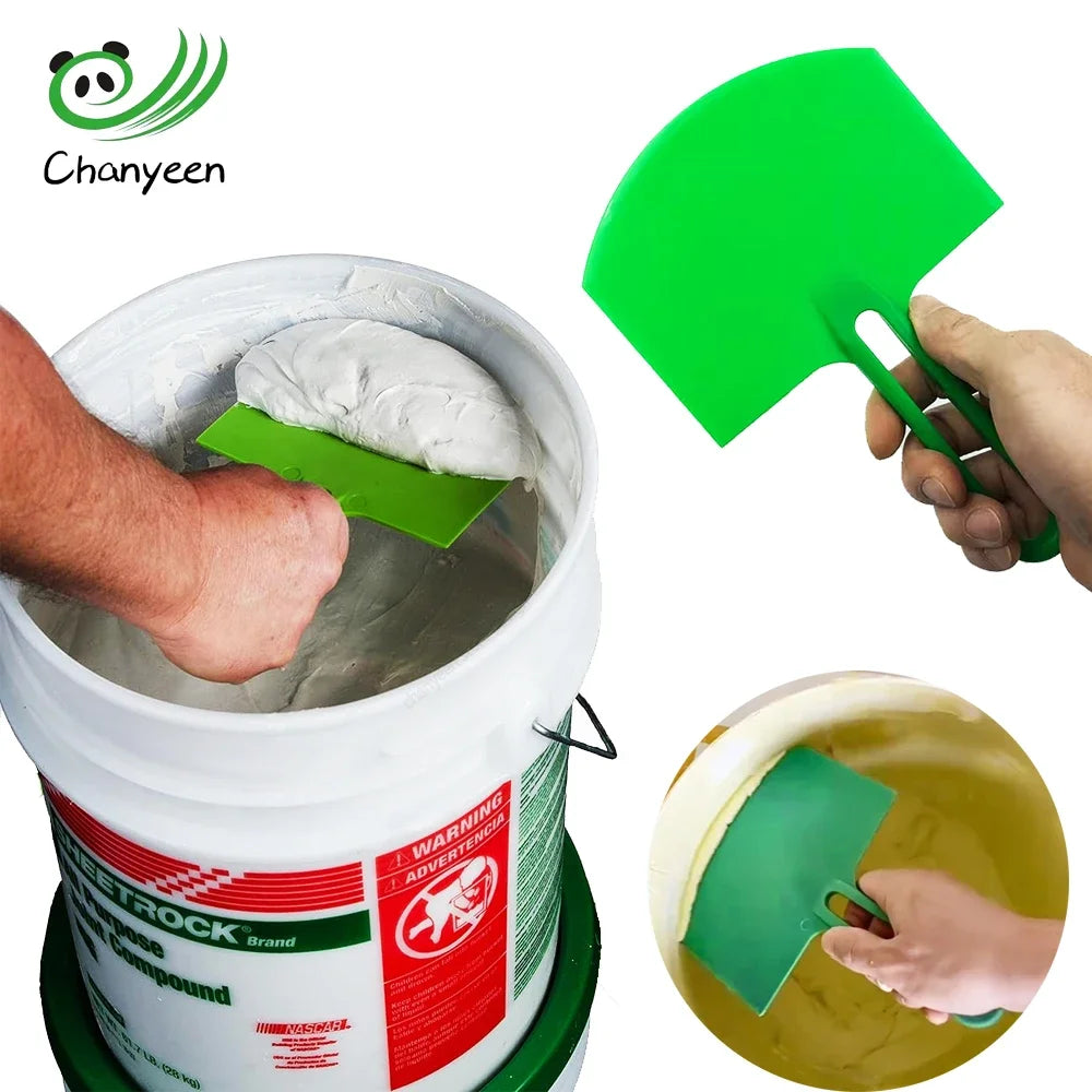 1Pc Curved Bucket Scoop Putty Knife Scraper Spackle Paint for Drywall