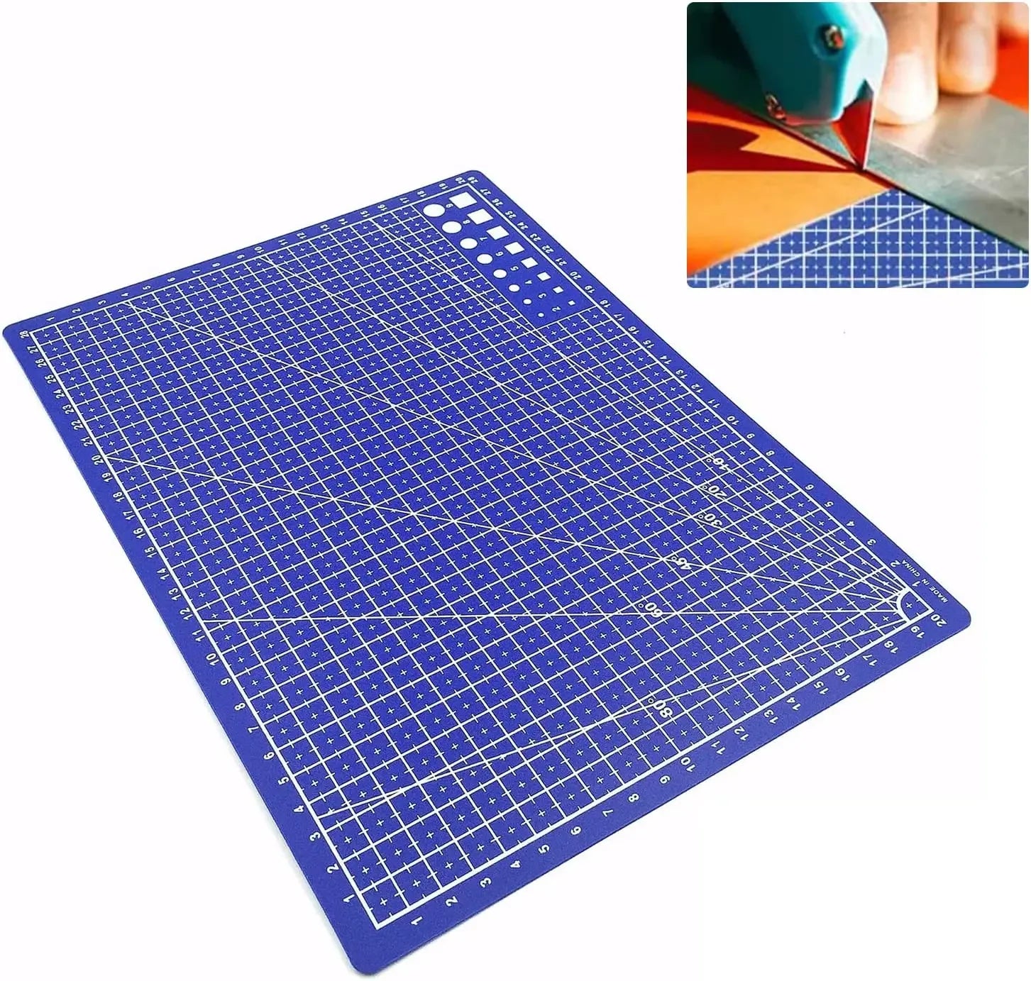 PVC Cutting Mat Workbench Pad for Sewing DIY Leather Craft Knife